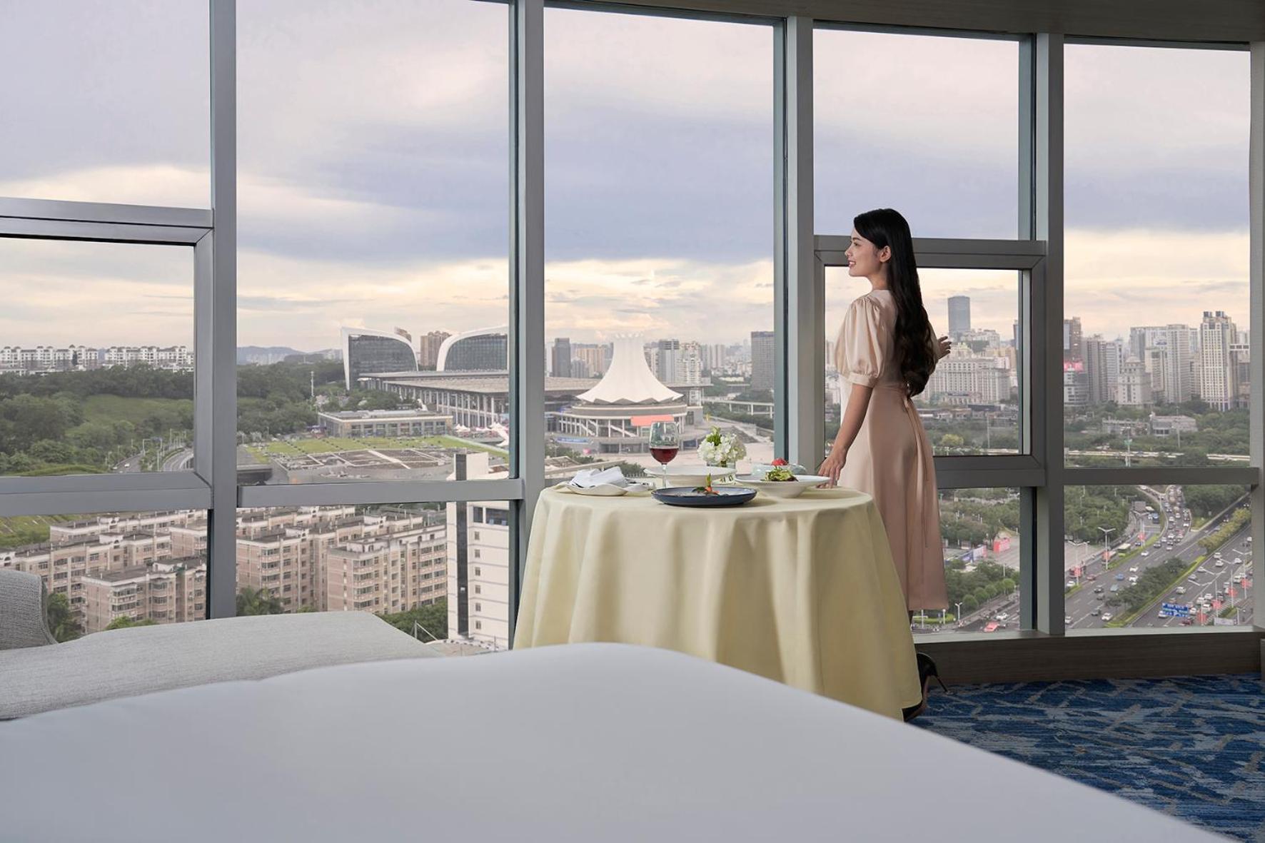 Nanning Marriott Hotel Exterior foto